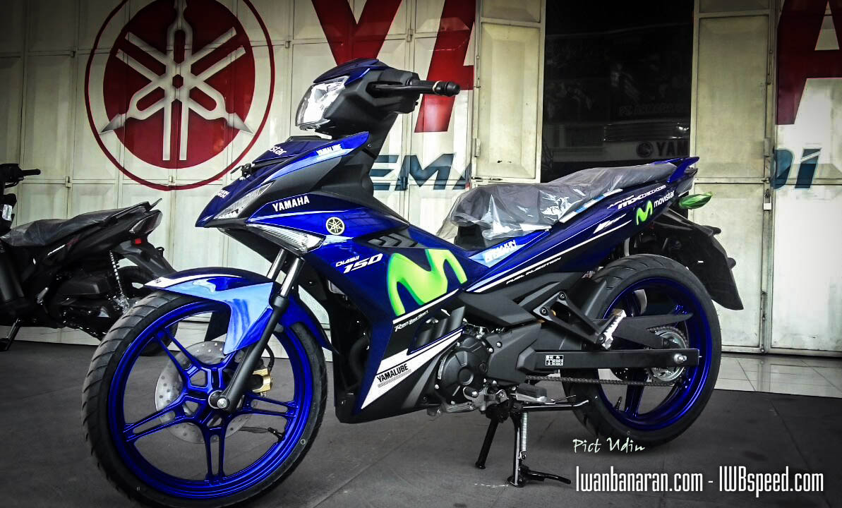 Foto Gamblang Yamaha Jupiter MX King Versi Motogp Movistarambrol